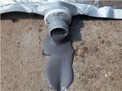 河北機(jī)場(chǎng)地下綜合管廊滲漏水部位采用改性瀝青灌縫膠新工藝處理